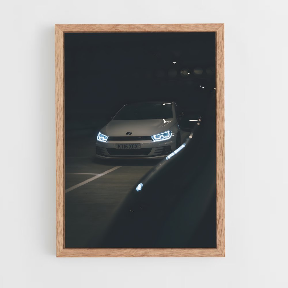 Poster superbe Scirocco r – affiche Volkswagen (vue 4)